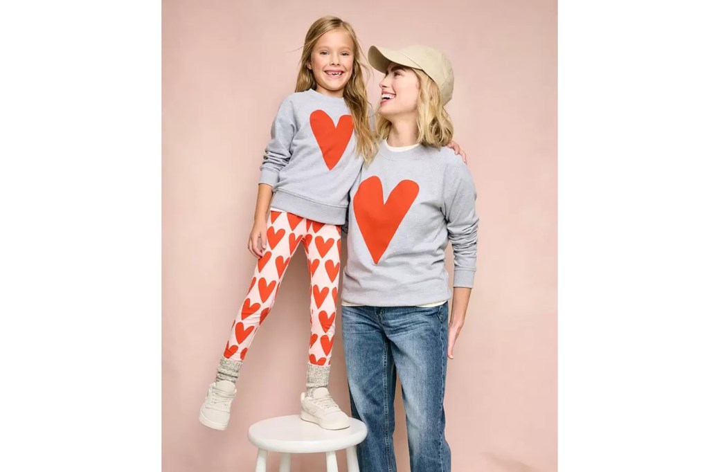 heart sweatshirt