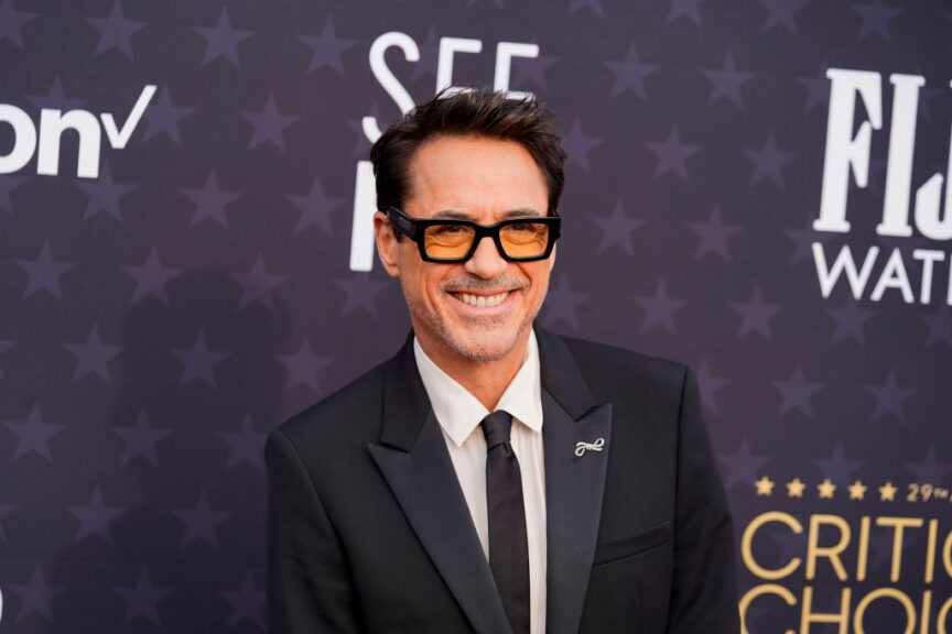 SANTA MONICA, CALIFORNIA - JANUARY 14: Robert Downey Jr. attends the 2024 Critics Choice Awards on January 14, 2024 in Santa Monica, California. (Photo by Presley Ann/Getty Images for SeeHer)