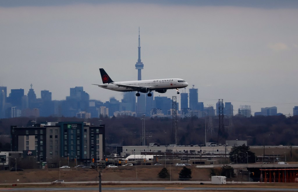 Air Canada plane