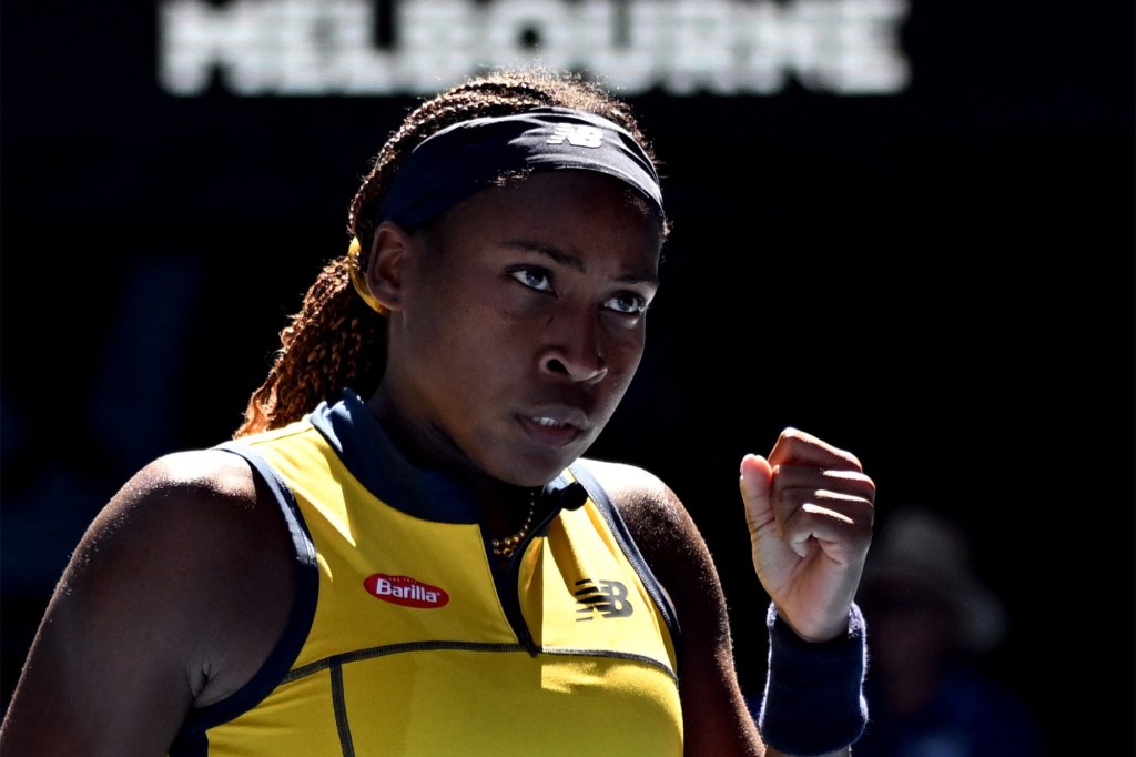 Coco Gauff has won 12 consecutive Grand Slam matches.