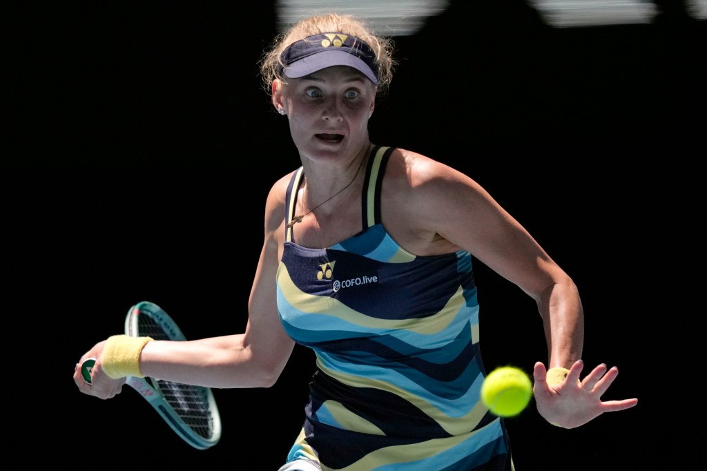 Dayana Yastremska defeated Linda Noskova to become the second qualifier ever to reach the Australian Open semifinals.