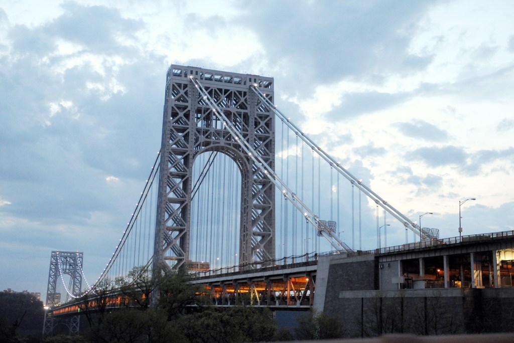 The alleged toll evader was caught while on the George Washington Bridge. 