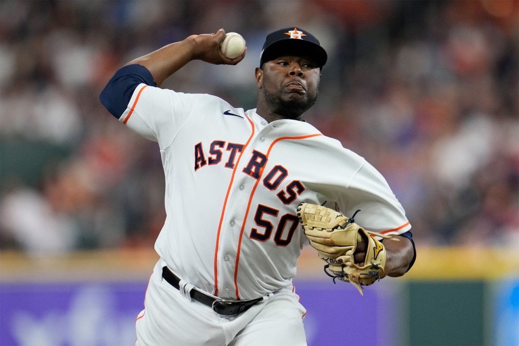 Hector Neris compiled a 1.71 ERA with the Astros during the 2023 season.