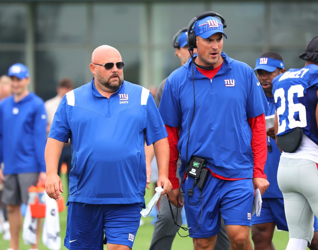 Brian Daboll, Head Coach and Offensive Coordinator Mike Kafka