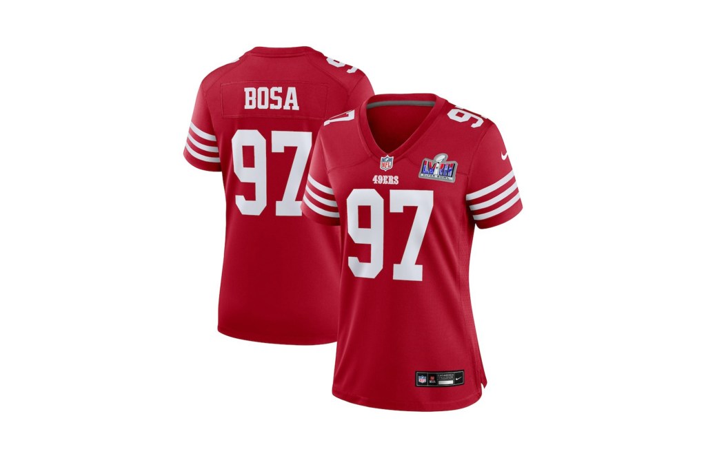 Nick Bosa San Francisco 49ers Nike Women's Super Bowl LVIII Game Jersey