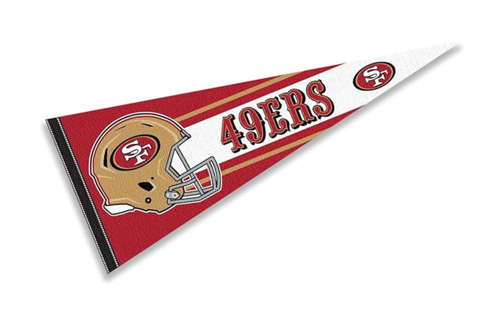 San Francisco 49ers Official 30 inch Large Pennant