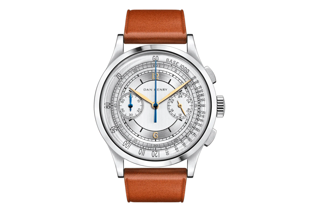 Dan Henry Vintage Watches 1937 Dress Chronograph Watch