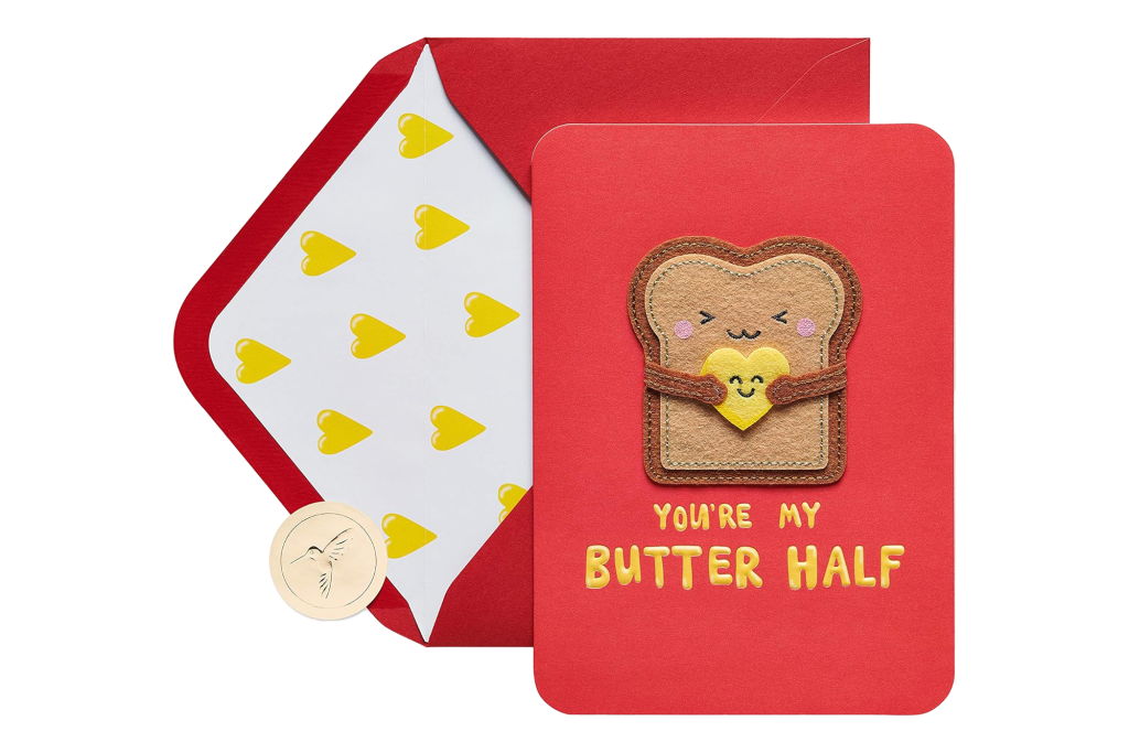 PAPYRUS "You're My Butter Half!" Valentine's Day Card