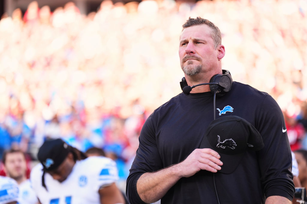 Dan Campbell did not regret his decisions to go for two in the fourth quarter of the NFC championship game.