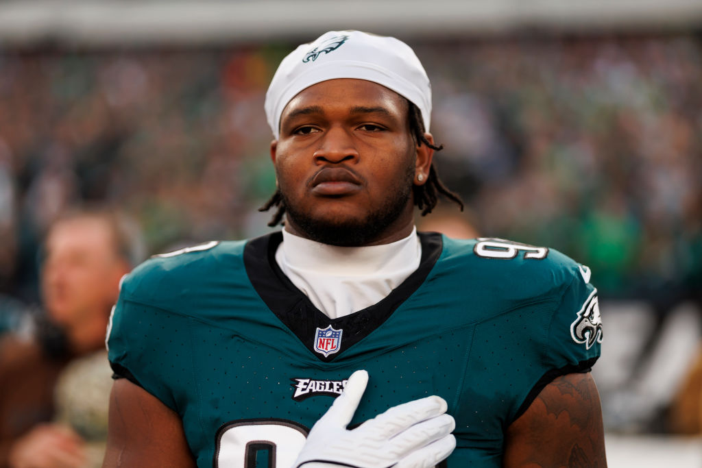 Jalen Carter accused Jon Feliciano of invoking his dead teammate during a game between the Eagles and Niners this season.