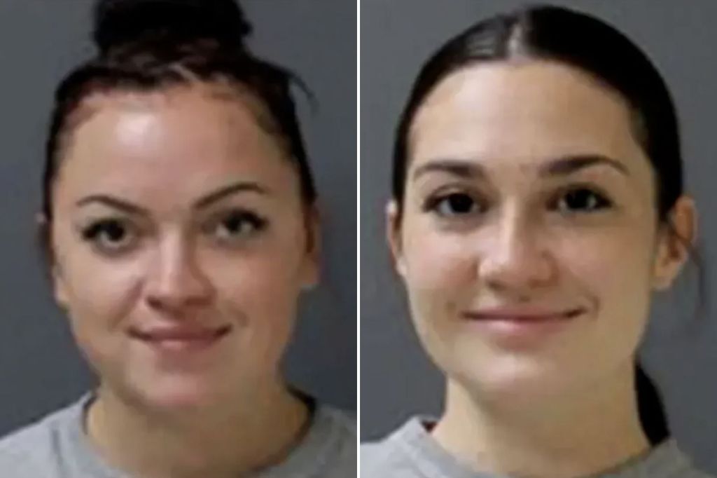 Megan Cater, left, and Briana Martinson, right, were released early from prison after being resentenced under a new Minnesota murder law.  