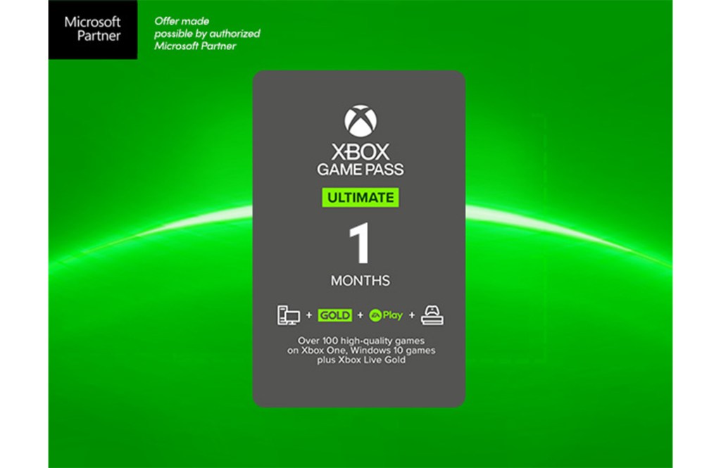 Xbox Game Pass Ultimate: 1-Month Subscription

