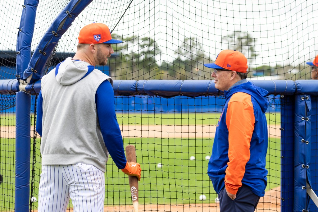 Pete Alonso and Steve Cohen