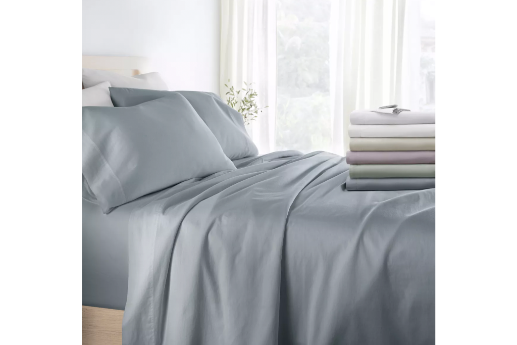 Becky Cameron 100% Cotton 4-Piece Bed Sheet Set