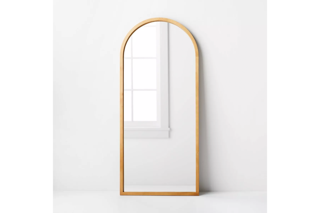 Threshold Wooden Arch Mirror