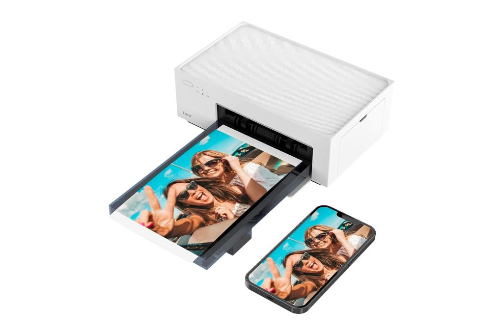 Photo printer and phone