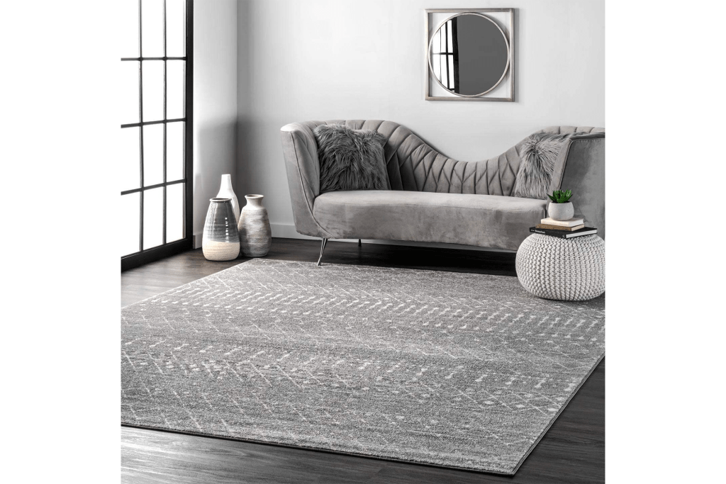 NuLoom Moroccan Blythe Area Rug, gray