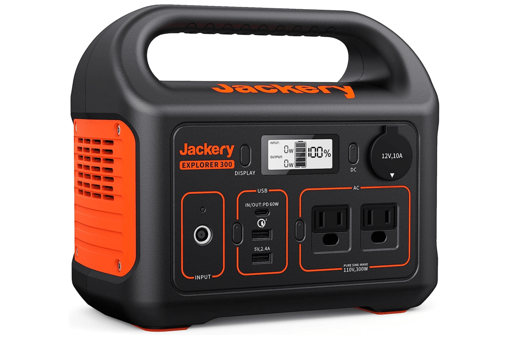 Jackery Portable Power Station Explorer 300 Backup Solar Generator