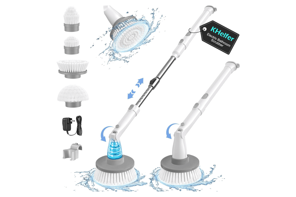 kHelfer Cordless Electric Spin Scrubber