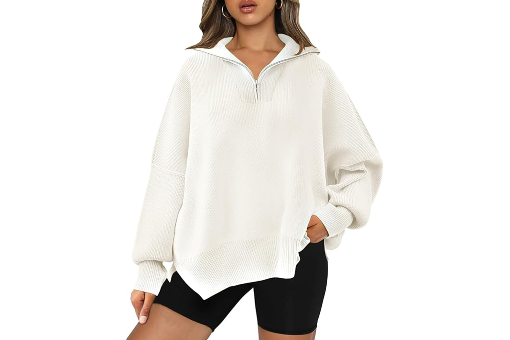 LILLUSORY Zippered Pullover