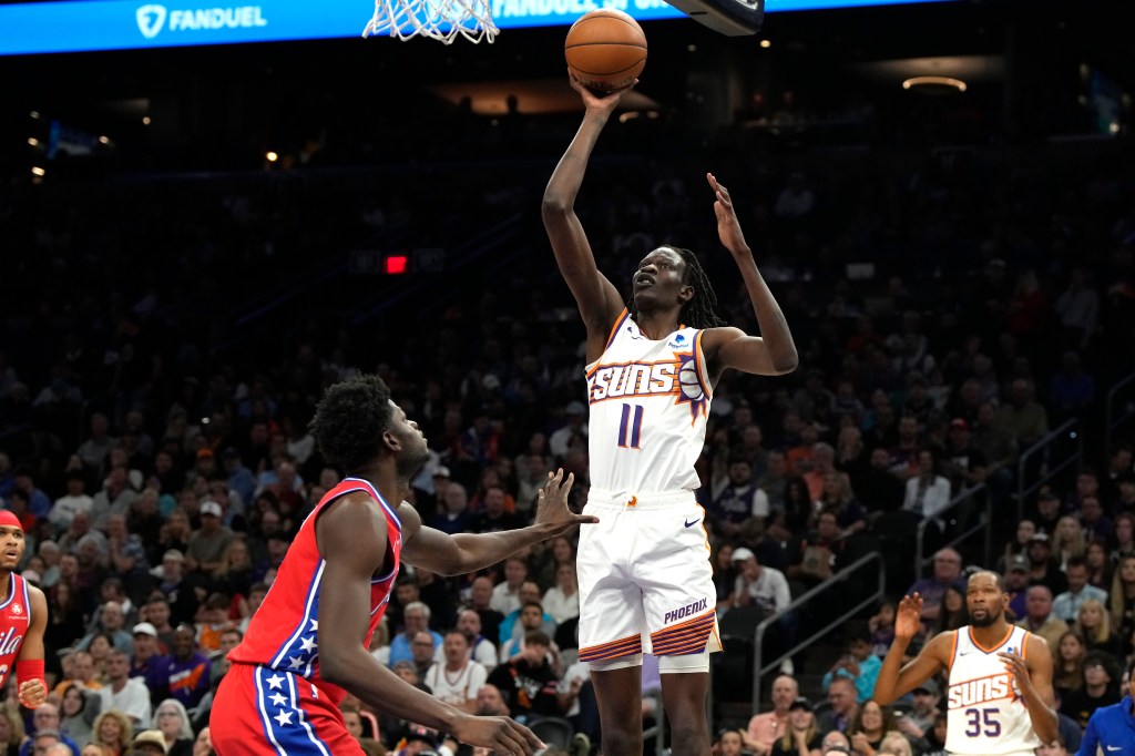 Bol Bol is averaging 5.8 points and 3.4 rebounds per game this season. 