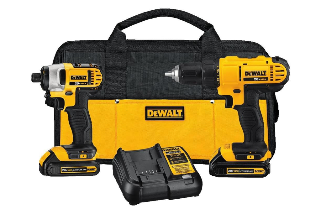 DEWALT 20V MAX Cordless Drill and Impact Driver Combo Tool Kit