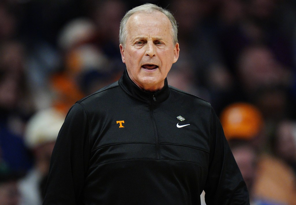 Tennessee coach Rick Barnes