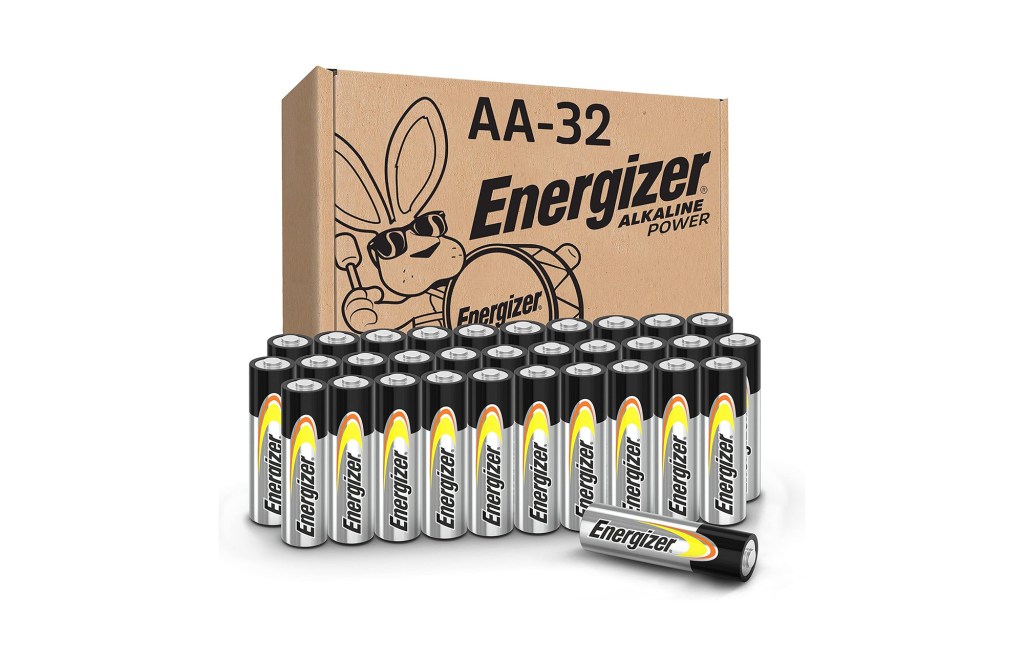 Energizer AA Batteries, Alkaline Power Double A Battery Alkaline, 32 Count