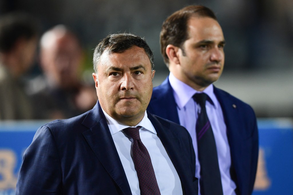 Fiorentina general manager Joe Barone fell ill Sunday.