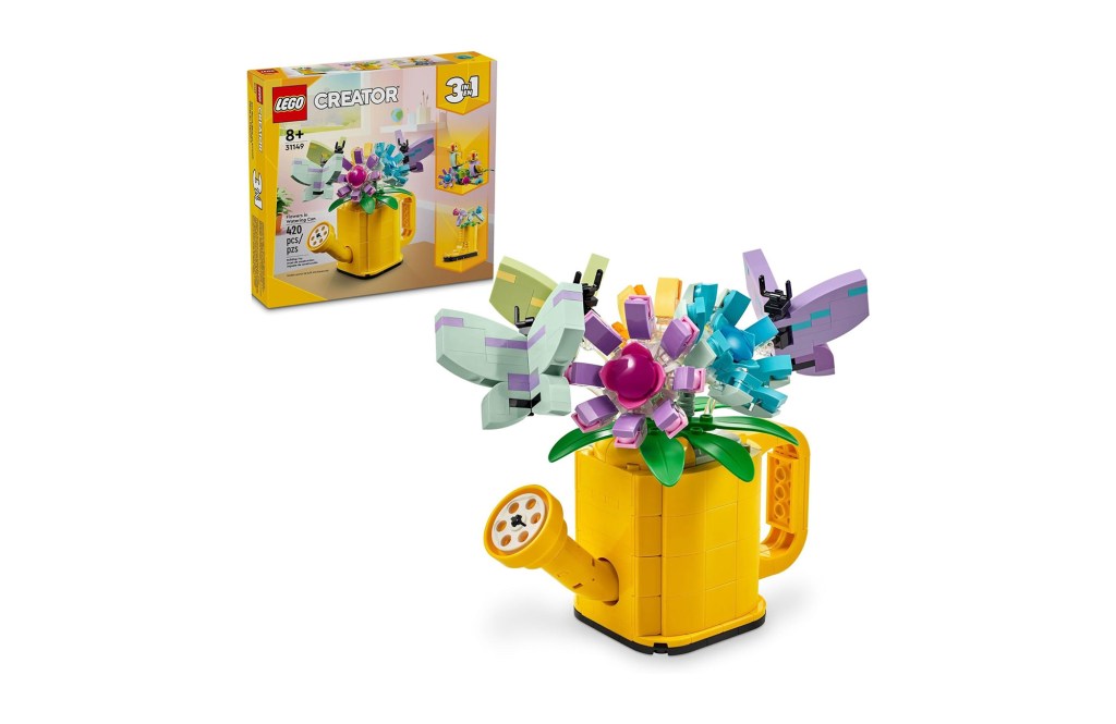 LEGO Creator 3 in 1 Flowers in Watering Can Building Toy