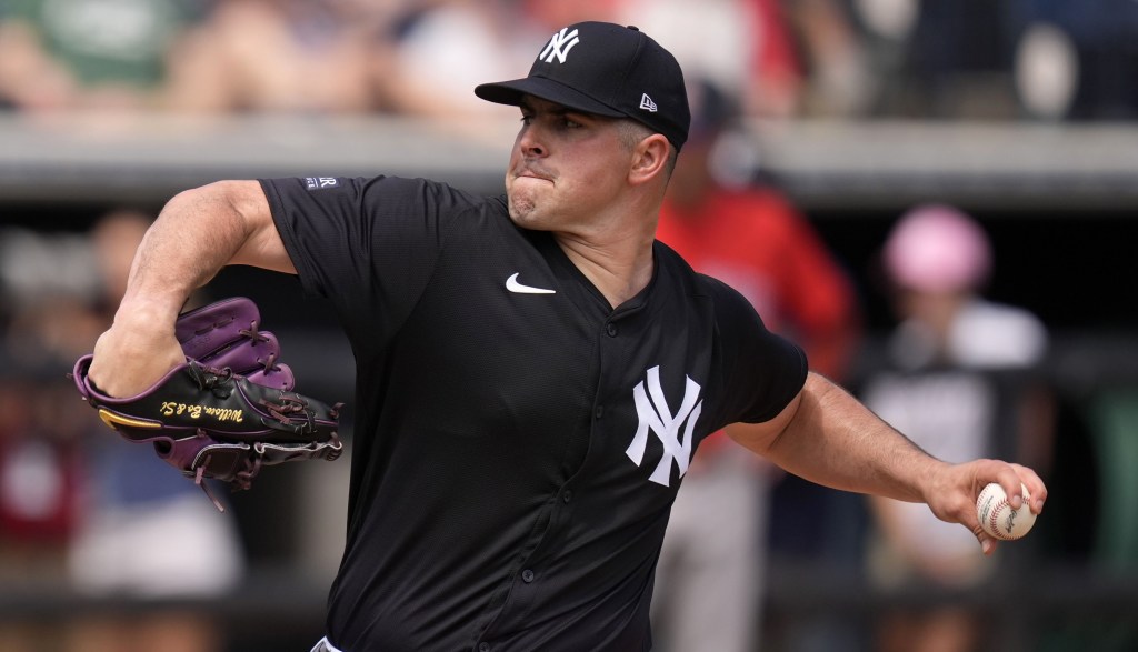 Carlos Rodon is looking to have a bounce-back season for the Yankees.