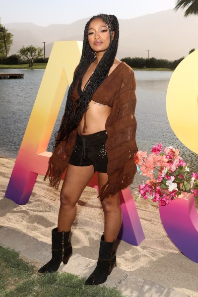 Keke Palmer attends Coachella Valley Music & Arts Festival