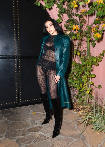 Charli XCX attends Coachella Valley Music & Arts Festival