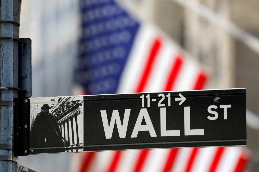 Wall Street sign