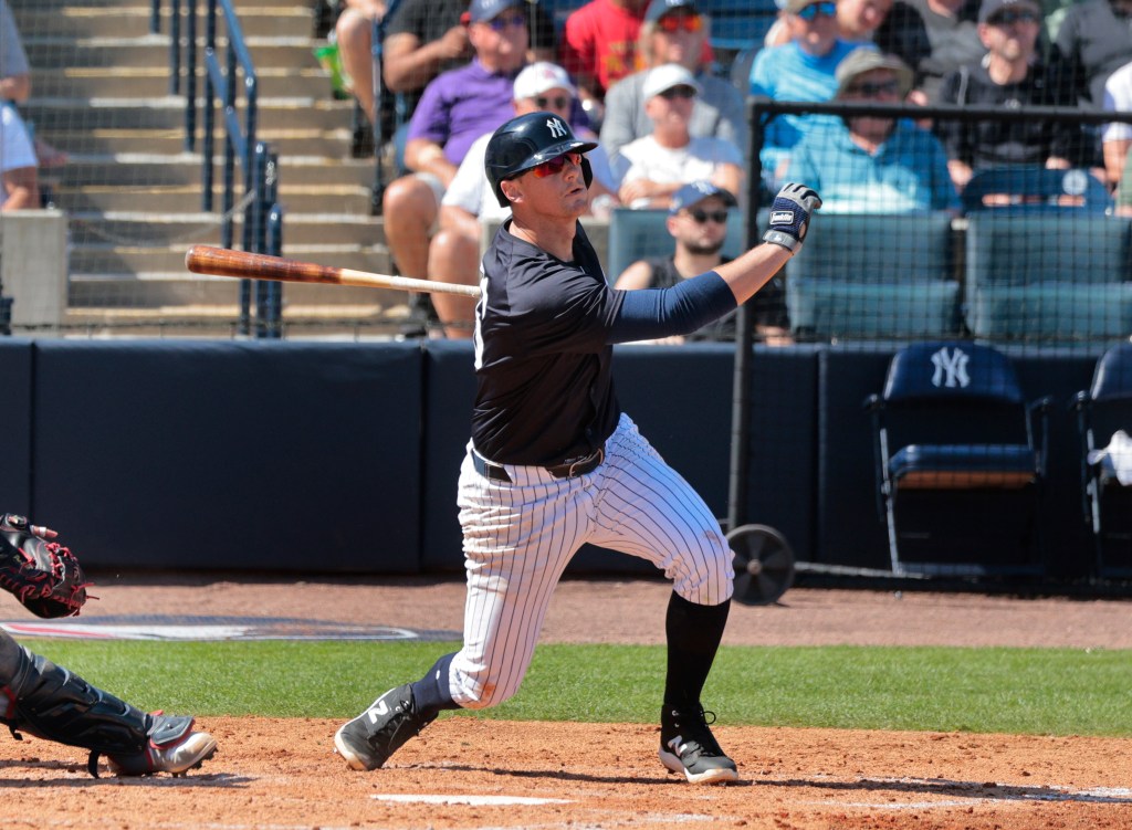 DJ LeMahieu could be taking part in rehab games soon.