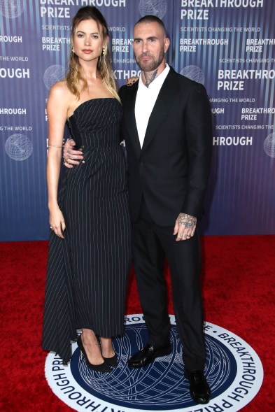 Adam Levine and Behati Prinsloo 10th Breakthrough Prize