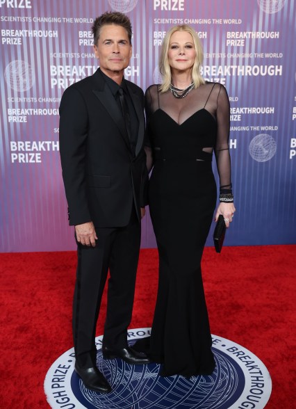 Rob Lowe and Sheryl Berkoff 10th Breakthrough Prize