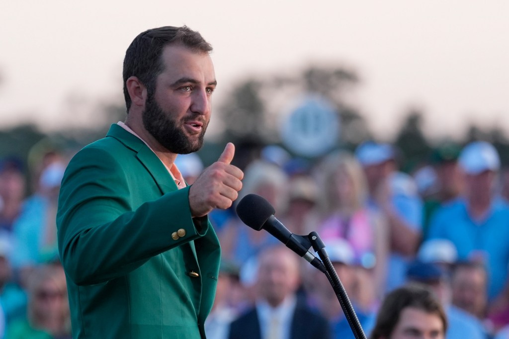 Scottie Scheffler's Masters title was his second in the past three years.