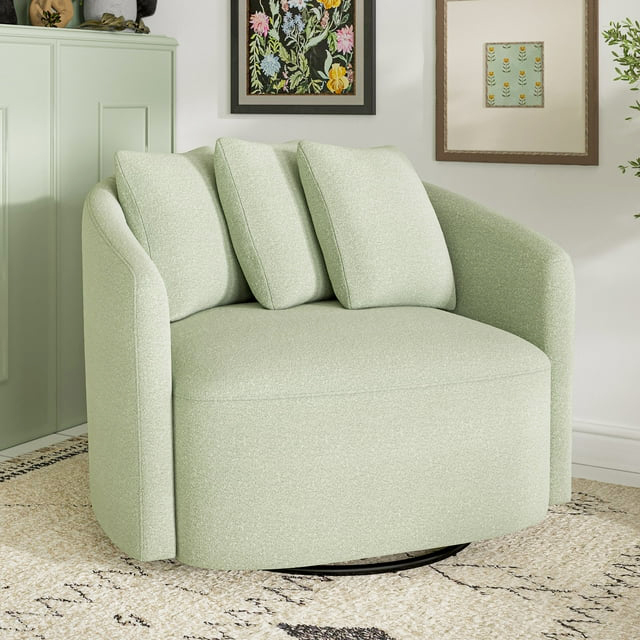 A sage swivel chair