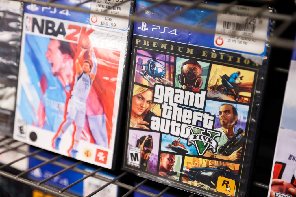 NBA 2K22 and Grand Theft Auto 5