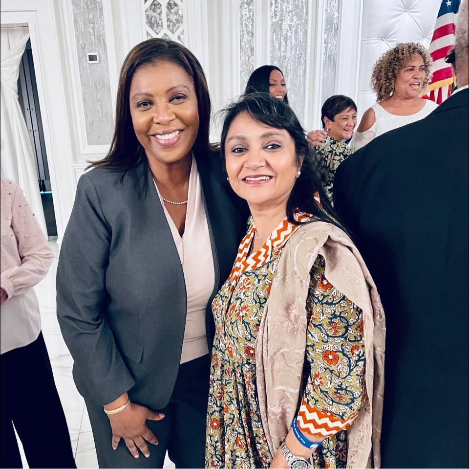 Letitia James and Hemalee J Patel