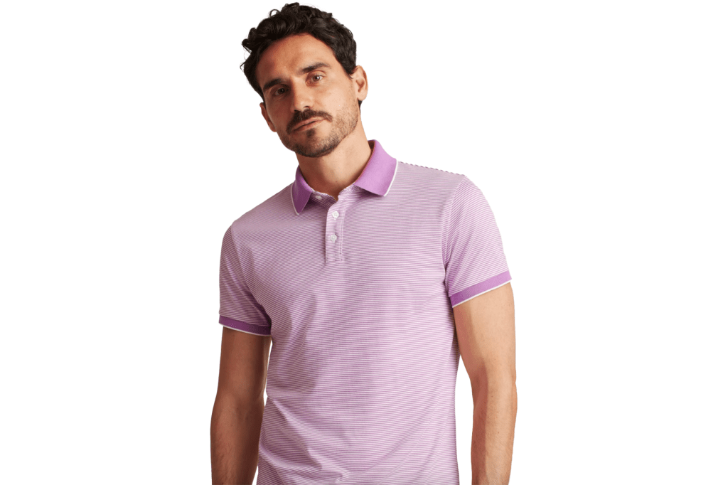 Bonobos Stretch Pique Polo, light purple