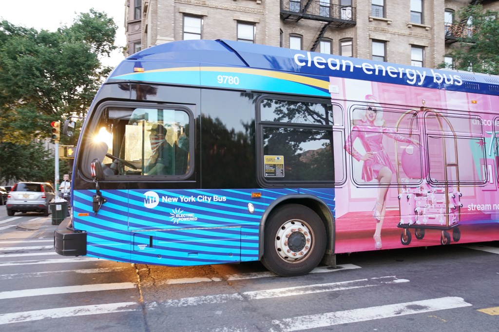 A general photo of an MTA bus