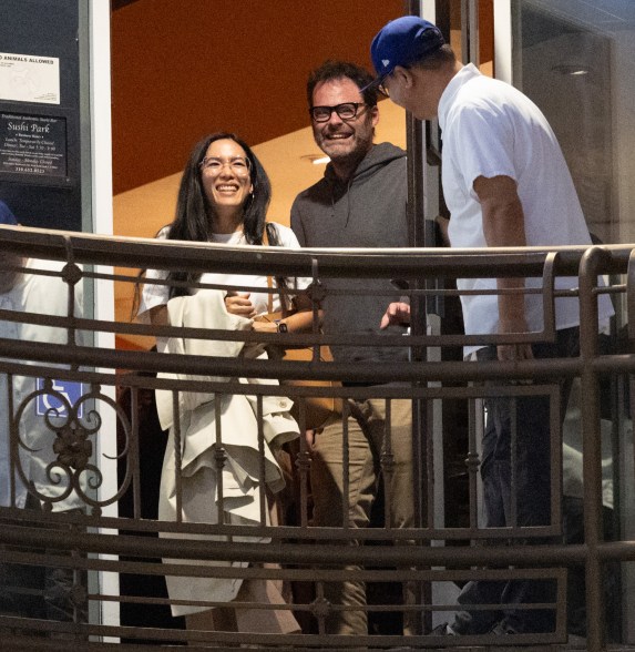 Bill Hader and Ali Wong were seen on a sushi date in Los Angeles