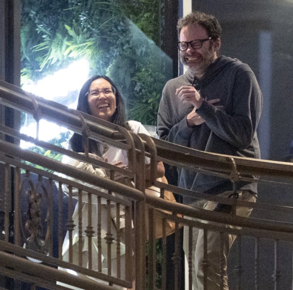 Bill Hader and Ali Wong were seen on a sushi date in Los Angeles