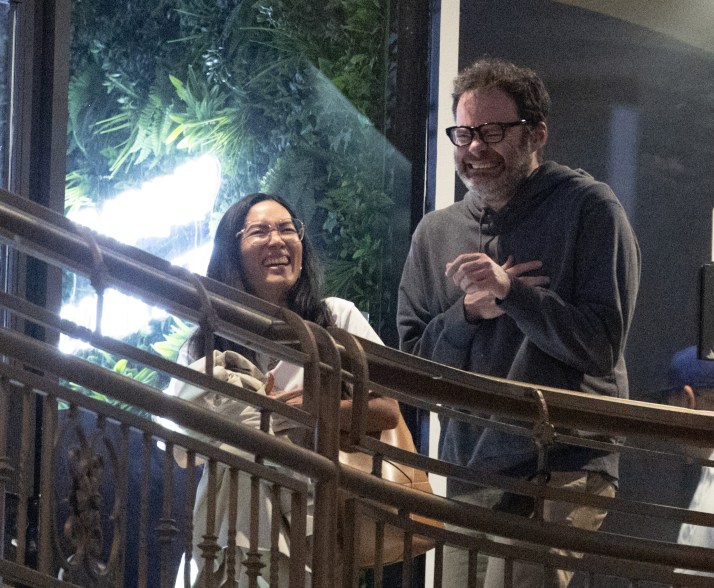 Bill Hader and Ali Wong were seen on a sushi date in Los Angeles