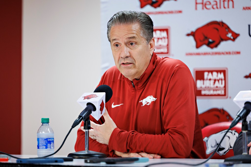 John Calipari left Kentucky for Arkansas this offseason.