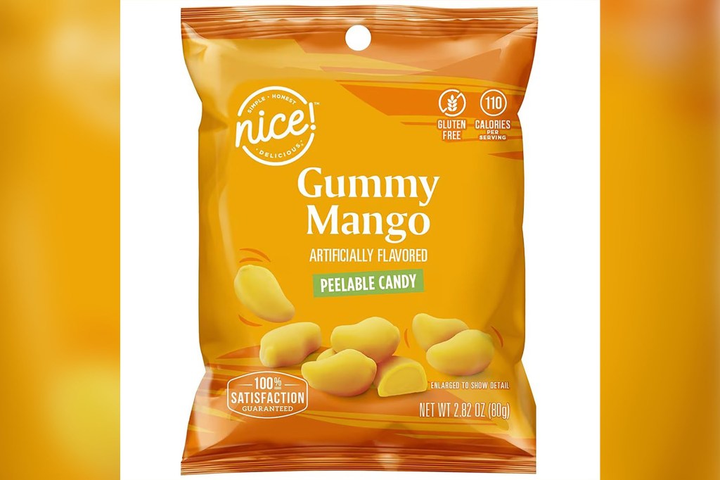 The Nice! brand gummy mange has inspired a new line of peelable candy.