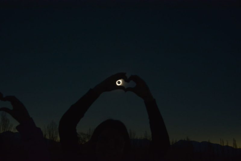 Bella Vista, Argentina eclipse