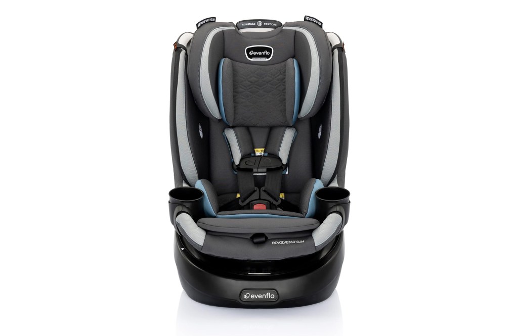 Evenflo Revolve360 Slim 2-in-1 Rotational Car Seat with Quick Clean Cover